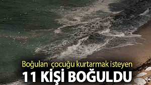 Mısır'da boğulan bir çocuğu kurtarmak isteyen 11 kişi boğuldu