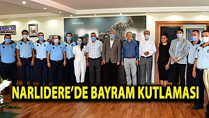 Narlıdere’de bayram kutlaması