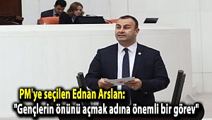 PM'ye seçilen Ednan Arslan: