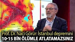 Prof. Dr. Naci Görür: İstanbul depremini 10-15 bin ölümle atlatamazsınız