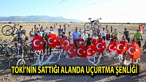 TOKİ’nin sattığı alanda uçurtma şenliği