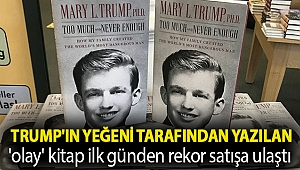 Trump'ın yeğeni tarafından yazılan 'olay' kitap ilk günden rekor satışa ulaştı