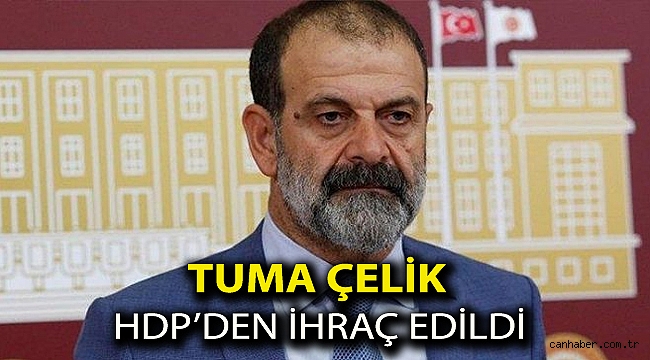 Tuma Çelik HDP’den ihraç edildi