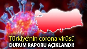Türkiye’nin corona virüsü durum raporu açıklandı! Dikkat çeken detaylar