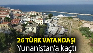 26 Türk vatandaşı sığınmacı iki balıkçı teknesiyle Yunanistan'ın Sakız Adası'na kaçıp 'siyasi iltica talebinde bulundu'