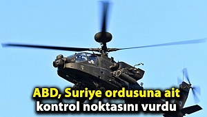 ABD, Suriye ordusuna ait kontrol noktasını vurdu