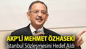 AKP'li Mehmet Özhaseki: Kadına şiddeti İstanbul Sözleşmesi değil benim inancım engelliyor