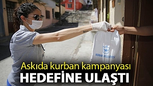 Askıda kurban kampanyası hedefine ulaştı