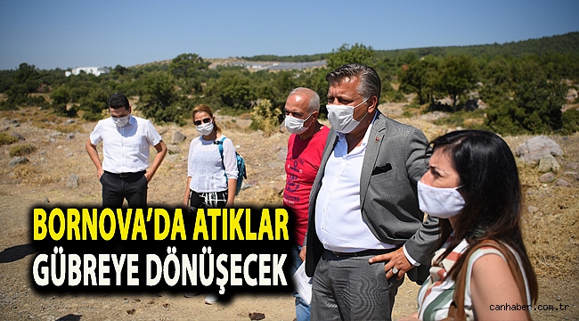 Bornova’da atıklar gübreye dönüşecek