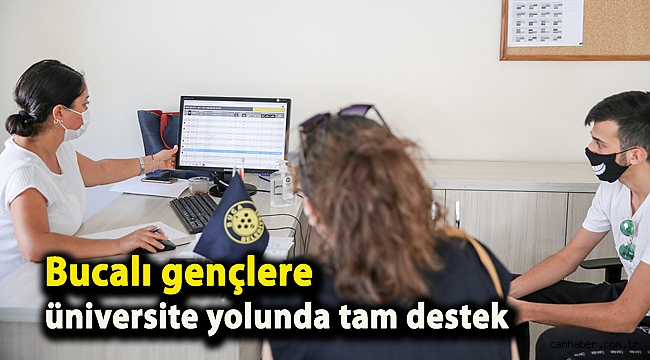 Bucalı gençlere üniversite yolunda tam destek