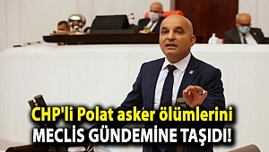 CHP'li Polat asker ölümlerini meclis gündemine taşıdı!