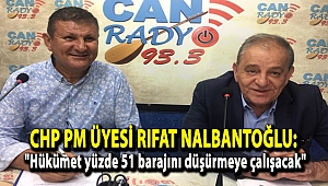 CHP PM Üyesi Nalbantoğlu: