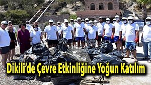 Dikili’de Çevre Etkinliğine Yoğun Katılım