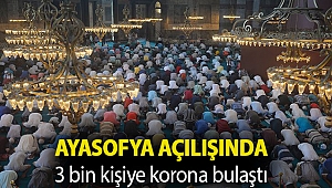Doç. Dr. Sarp Üner: 'Ayasofya açılışında 3 bin kişiye korona bulaştı'