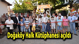 Doğaköy Halk Kütüphanesi açıldı