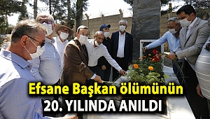 Efsane Başkan ölümünün 20. yılında anıldı