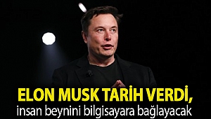 Elon Musk tarih verdi, insan beynini bilgisayara bağlayacak