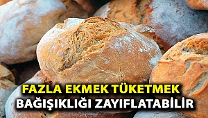 Fazla ekmek tüketmek bağışıklığı zayıflatabilir