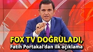 FOX TV doğruladı, Fatih Portakal’dan ilk açıklama
