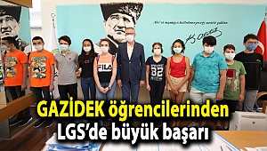 GAZİDEK öğrencilerinden LGS’de büyük başarı