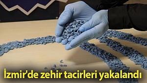 İzmir'de zehir tacirleri yakalandı