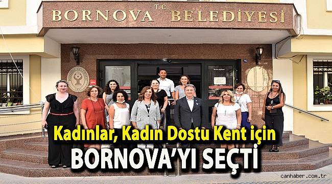 Kadınlar, Kadın Dostu Kent için Bornova’yı seçti