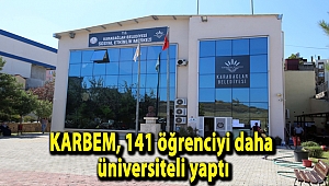 KARBEM, 141 öğrenciyi daha üniversiteli yaptı