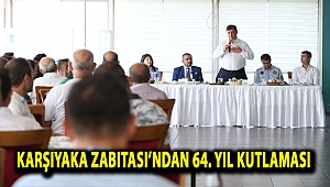 Karşıyaka Zabıtası’ndan 64. yıl kutlaması