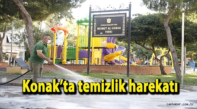 Konak’ta temizlik harekatı