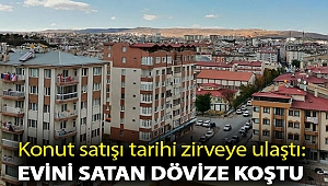 Konut satışı tarihi zirveye ulaştı: Evini satan dövize koştu