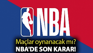 Maçlar oynanacak mı NBA'de son karar!