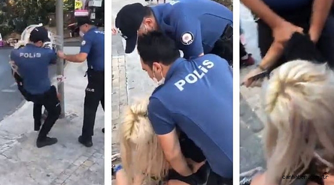 Maske takmayan kadınları darp eden polisler görevden uzaklaştırıldı