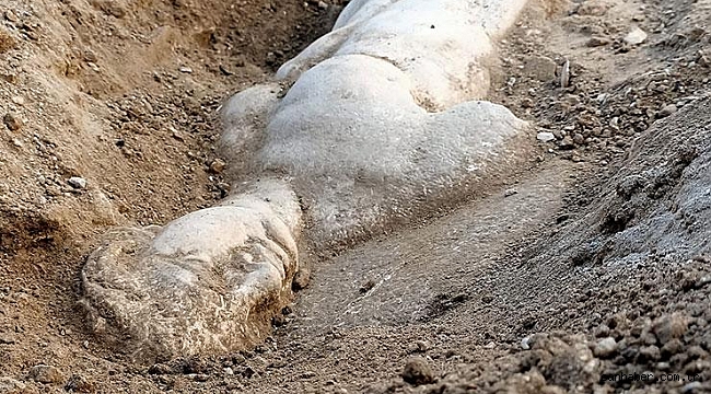 Mitolojik varlık Satyros’un kabartması bulundu