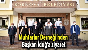 Muhtarlar Derneği’nden Başkan İduğ’a ziyaret