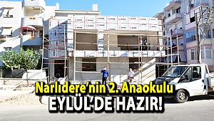 Narlıdere’nin 2. Anaokulu Eylül’de hazır!