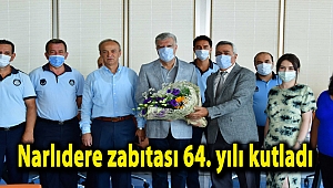 Narlıdere zabıtası 64. yılı kutladı