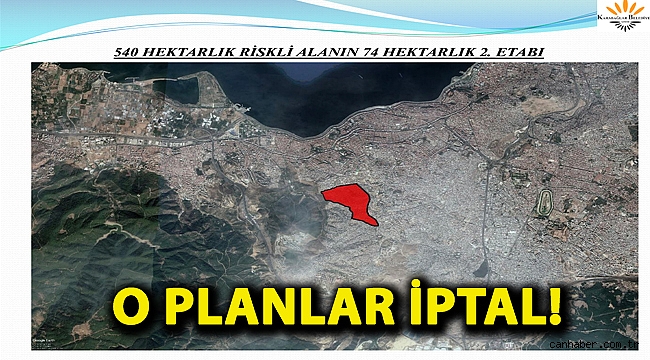 O PLANLAR İPTAL!