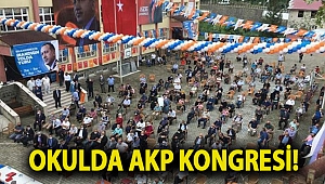 Okulda AKP kongresi!