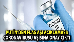 Putin’den flaş aşı açıklaması: Corona virüsü aşısına onay çıktı