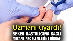 Şeker hastalığına bağlı mesane problemlerine dikkat!