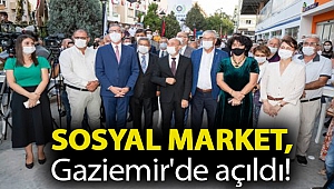 Sosyal Market, Gaziemir'de açıldı!