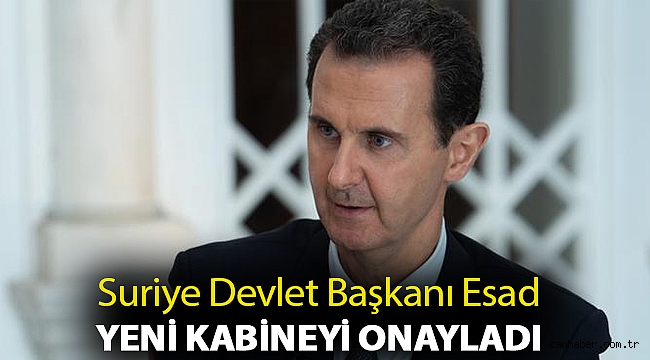 Suriye Devlet Başkanı Esad yeni kabineyi onayladı