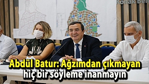 Abdül Batur: Ağzımdan çıkmayan hiç bir söyleme inanmayın