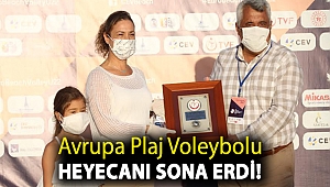Avrupa Plaj Voleybolu heyecanı sona erdi!