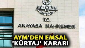 AYM'den emsal 'kürtaj' kararı
