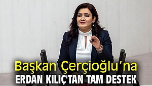 Başkan Çerçioğlu'na Erdan Kılıç'tan tam destek