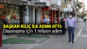 Başkan Kılıç ilk adımı attı: Dayanışma için 1 milyon adım
