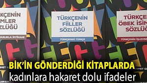 BİK’in gönderdiği kitaplarda kadınlara hakaret dolu ifadeler
