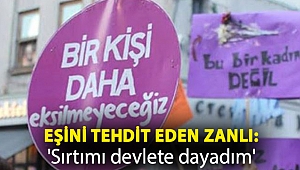 Boşanmak isteyen eşini ispirtoyla yakmakla tehdit eden zanlı: 'Sırtımı devlete dayadım'