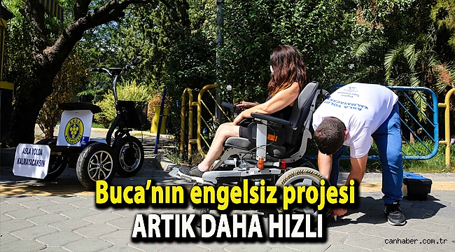 Buca’nın engelsiz projesi artık daha hızlı